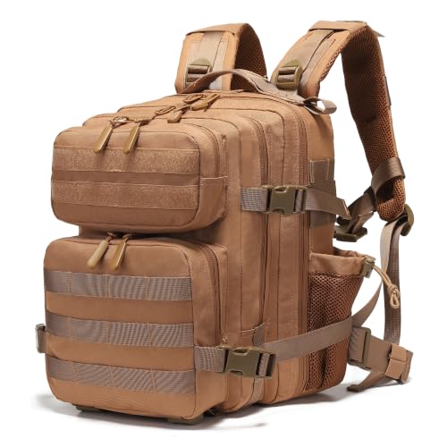 9L Mini Backpack for Men and Women, Small Backpack for Gym Hiking Travel Sports Running (20l-Brown) - color: 20l-brown