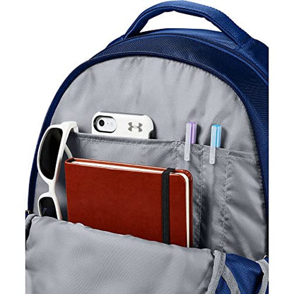 Under Armour Unisex Hustle 5.0 Backpack - color: Royal (400)/Silver