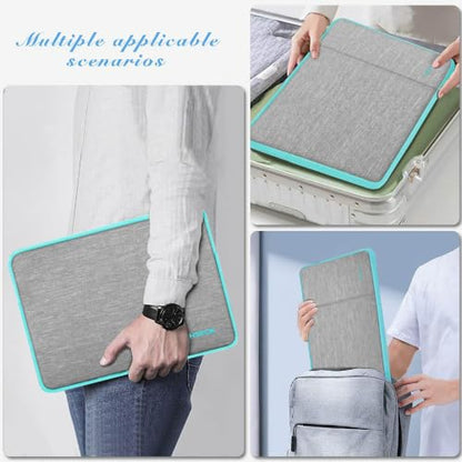 Hseok Laptop Case 13.3 Inch Sleeve with Side Pocket,L02G02 - color: L02G02, size: 13.3"
