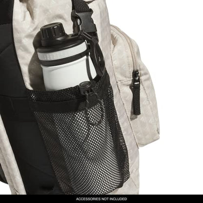 Saturday Sport Fashion Compact Small Size Backpack - color: Bos Mini Monogram Wonder Beige/Black