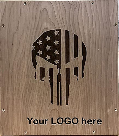 3 in 1 Plyo Box - 12"x14"x16" Flatpack Plyometric Box. New! Logo and Laser Letter Engraving Options!