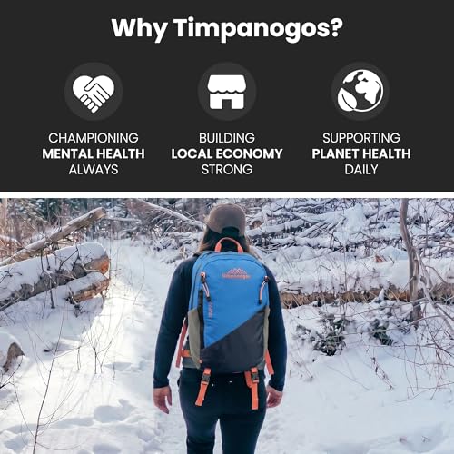 Timpanogos Elevation 22L Hiking Backpack, Lightweight Daypack for Men & Women made with Water-Resistant Ripstop Nylon, Hydration Compatible comes with Ergonomic Straps for Camping and Travel (Timp) - color: Timp