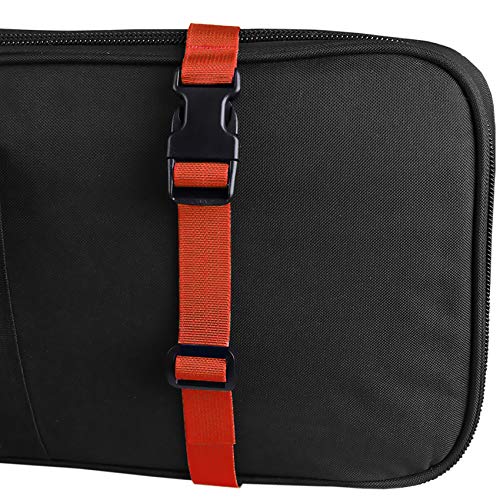 MAGARROW 24" 40" 60" 100" Strap Buckle Packing Straps Adjustable 1-Inch Belt - color: Orange (4-Pack), size: 1" Wide - 60" Long