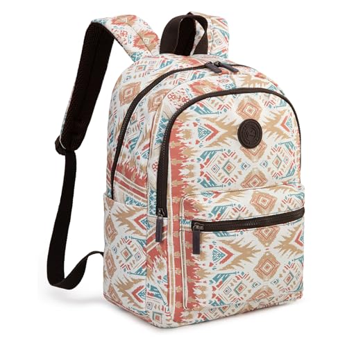 Montana West Backpack for Women Western Travel Backpack Purse Casual Daypack for Laptop College - color: Aztec Khaki