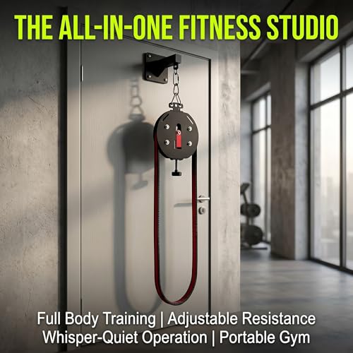 Adjustable Endless Rope Trainer | Resistance Pulley System for Home Gym | Durable Nylon Closed-Loop Rope | Versatile Suspension Trainer for Strength & Cardio