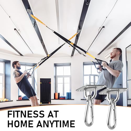 Wall Mount for Resistance Bands, Workout Anchors Wall Resistance with Hook for Fitness Bands, Space Saving Workout Equipment for Home Gym Weight Straps Suspension Training Exercise - style: 12 Pack