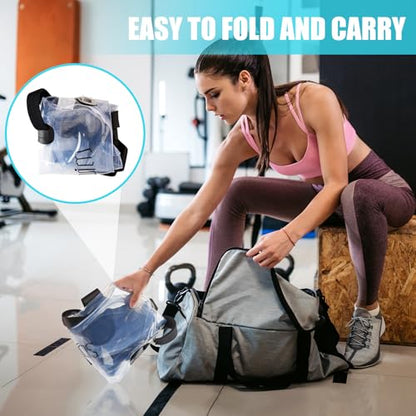 Water Weights Aqua Bag, Workout Sandbag Alternative Strength Training Sand Bag Portable Stability Fitness Equipment – Ultimate Core and Balance Training for Home Gym