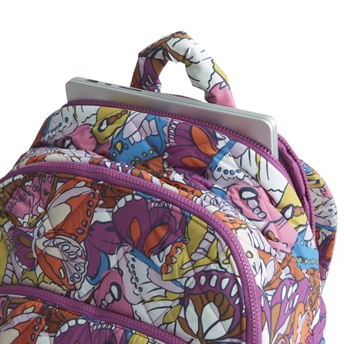 Vera Bradley Women's Featherweight Westover Hybrid Backpack, Flutter, One Size - color: Flutter