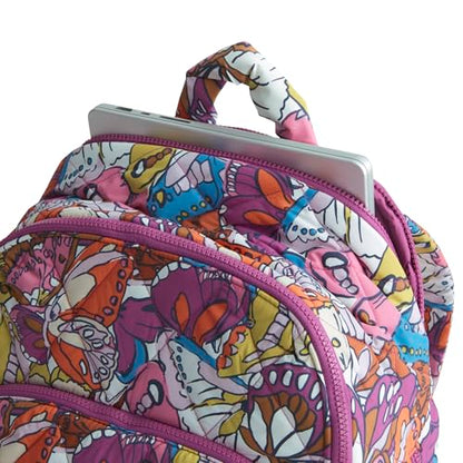 Vera Bradley Women's Featherweight Westover Hybrid Backpack, Flutter, One Size - color: Flutter