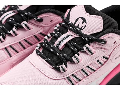 Merrell Kids' Stowe Low - color: Pink/Silver/Black, size: 4 Big Kid