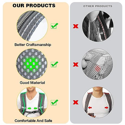 Clear Backpack Heavy Duty Large Transparent Backpack with Reinforced Bottom Multi-pockets for College, Travel, Workplace Security - Gray - color: Grey