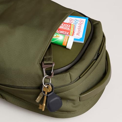 Troubadour Neo Backpack - 22L Lightweight Laptop Backpack - Ergonomic & Water Resistant - Versatile Style for Work and Travel - Bronzed Olive - color: Bronzed Olive