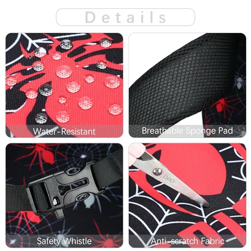 abshoo Cute Spider School Backpack For Boys Elementary Kindergarten Kids School Bag (Spider Black) - color: Spider Black