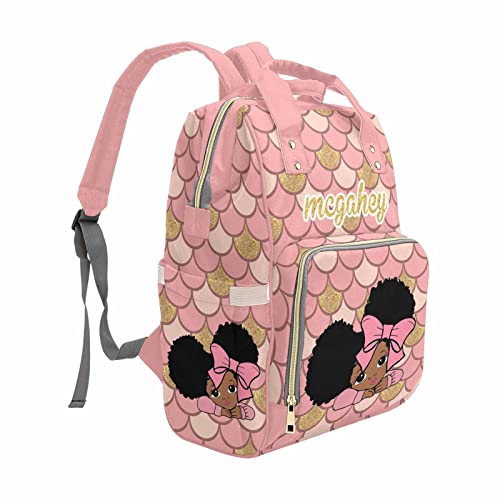 MyPupSocks Personalized Baby Backpack Diaper Bag with Name, Diaper Bag Custom with Name Custom Diaper Bags for Baby Boy, Nursing Baby Backpack for Boy Shower Gift - color: Multi 26