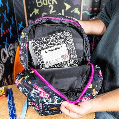 Baseball Lifestyle 101 Chalkboard Backpack - color: Chalkboard Backpack