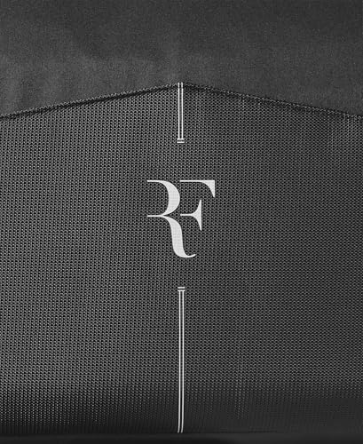 WILSON RF Tennis Racket Cover-Black - size: Holds up to 6 Rackets