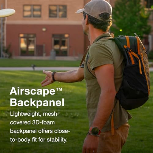 Osprey Axis Laptop Backpack – Sleek Everyday Pack with Laptop Sleeve, Water Bottle Pockets & Compression Straps - color: Soundwave Grey