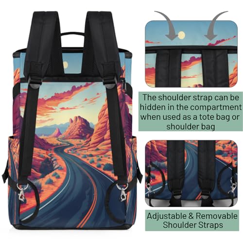 Gym Backpack, Water Resistant Carry-On Bag with Padded Shoulder Straps