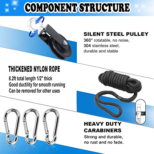 Taeku LAT Pulley System for Home Gym – Strength Training Fitness Equipment Cable Machine for Triceps, Biceps, Back & Shoulder Workouts - color: Bar