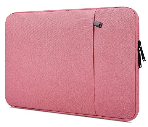 14 Inch Laptop Sleeve Case Women Girls for DELL XPS 15, Latitude 5420 7420, Inspiron 14, Lenovo Flex 5, HP 14 Laptop, Razer Blade 15, Laptop Cover 14 inch Water Resistant Computer Bag -Pink - color: Pink, size: 14 inch