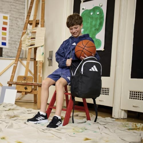adidas Affiliate School Backpack 28L - color: Spray Gradient Pulse Lime/Crystal Sky Blue