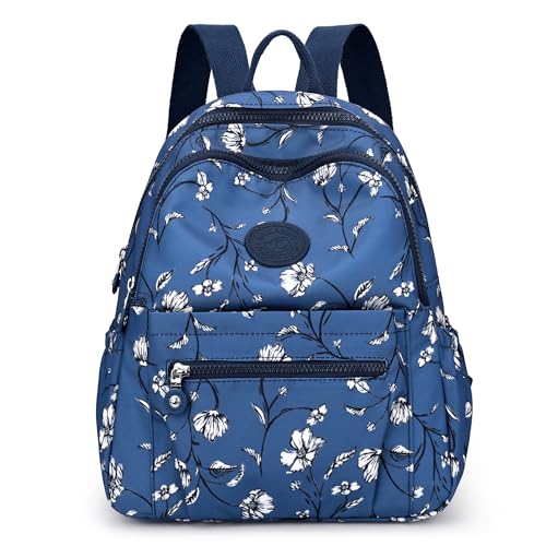 Pealwel Mini Backpack Purse for Women,Small Nylon backpacks for Ladies Backpacks Women Anti Theft Travel Bag (Orchid) - color: Orchid