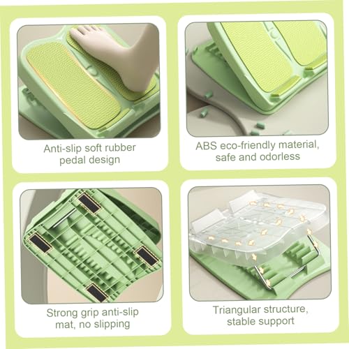 11 Level Adjustable Calf Stretcher Board 881lbs – Foldable Non Slip Slant Board for Tight Calves Plantar Fasciitis Women Men
