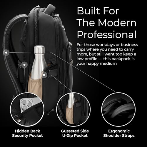Briggs & Riley @work Medium Backpack - color: Black, size: Medium