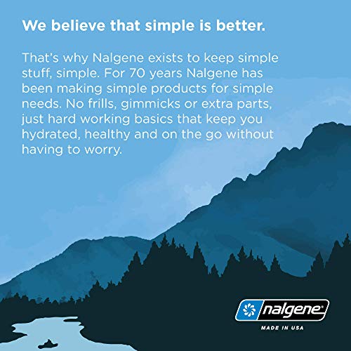 Nalgene Sustain Tritan BPA-Free Water Bottle Made with Material Derived From 50% Plastic Waste (using ISCC certified mass balance), 16 OZ, Wide Mouth, Cerulean (Pack of 6) - color: Cerulean Sustain, size: 16 Ounces (Pack of 6)