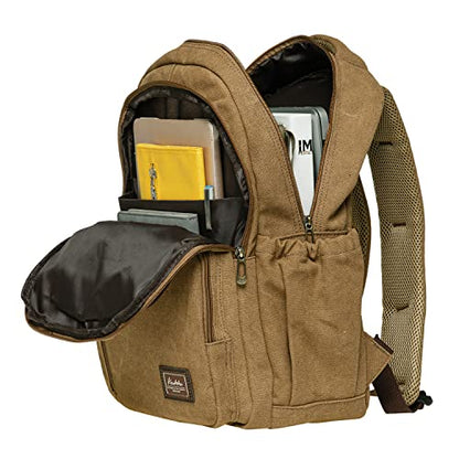 KAUKKO Casual Daypacks&multipurpose backpacks，Outdoor Backpack,Travel Casual Rucksack，Laptop Backpack Fits 15" - color: 17-khaki