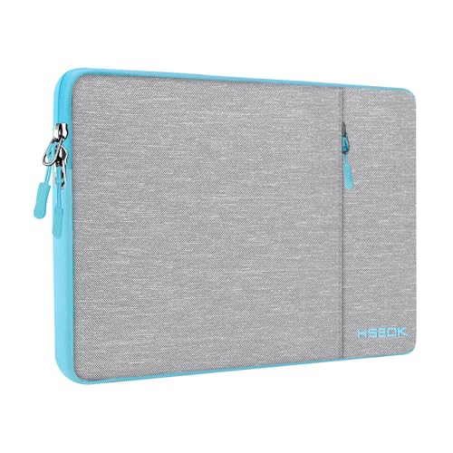 Hseok Laptop Case 13 Inch Sleeve Compatible with MacBook Neo 13, MacBook Air Pro 13 M5/M4/M3/M2/M1, iPad Pro Air 12.9" 13", XPS 13, Protective Computer Bag with Side Pocket & Dual Zippers,L02G02 - color: L02G02, size: 13"