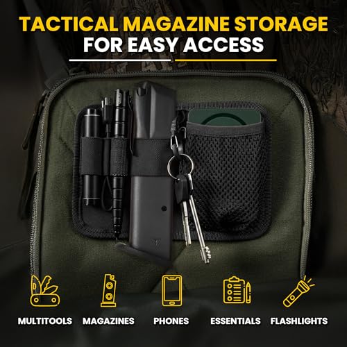 M-Tac Tactical Bag Insert Modular Organizer Utility Admin Pouch Hook Fasteners - Key Holder - color: Black