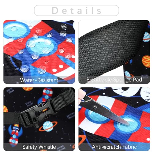 abshoo Cute Rocket School Backpack For Boys Elementary Kindergarten Kids School Bag (Rocket Black) - color: Rocket Black