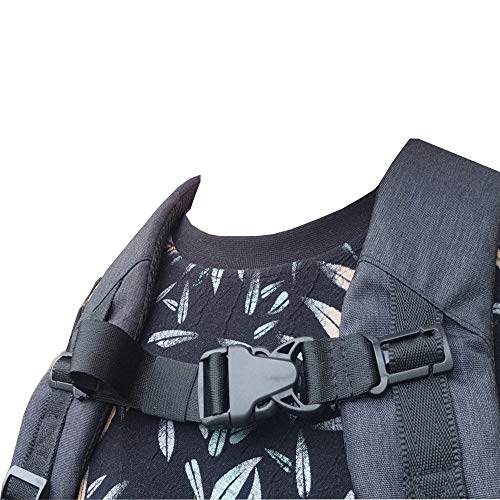 Adjustable Backpack Chest Strap Nylon 1 Inch Webbing，Sternum Straps for Backpack（Khaki）