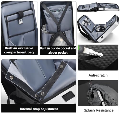 Starlink Mini Travel Bag, Anti-theft & Water-resistant Backpack for Starlink Dish and All Accessories, Fits for Camping, RV Trip 17 Inch