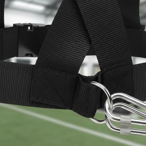 kowaku Speed Training Harness Adjustable Strength Training Vest Strap Multiple D-Rings Sled Harness for Athletes - style: Standard Version