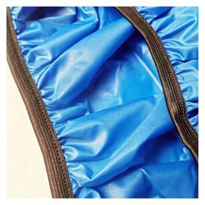 Backpack Rain Cover Waterproof Backpack Cover with Reflective Strips - 10L-70L Bag Rain Protection for Hiking Cycling Travel - color: Blue L(41L-55L)