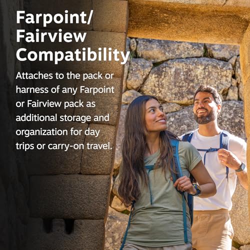Osprey Farpoint Fairview Travel Daypack for Men and Women - Carry On Personal Item Backpack with Laptop Sleeve, Black - color: Black