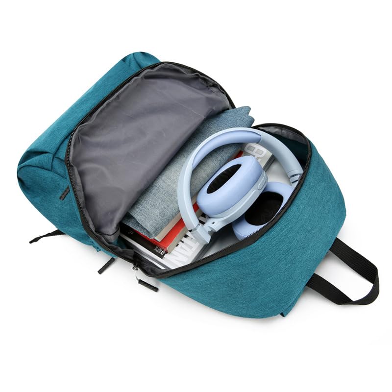 Men Women Casual Backpacks Bags Unisex Daypacks Durable Oxford Fabric Backpacks for Daily Travel Work Fitness Hiking Cycling (Black) - color: Black