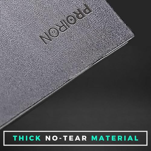 PROIRON Heavy Duty Exercise Equipment Mat, Treadmill Mat - 45"x32", 48"x24", 78"x36" - Floor Protector for Home Gym, Exercise Bike, Weight Bench, Rowing Machine, Cross Trainer - size: 48"x24"