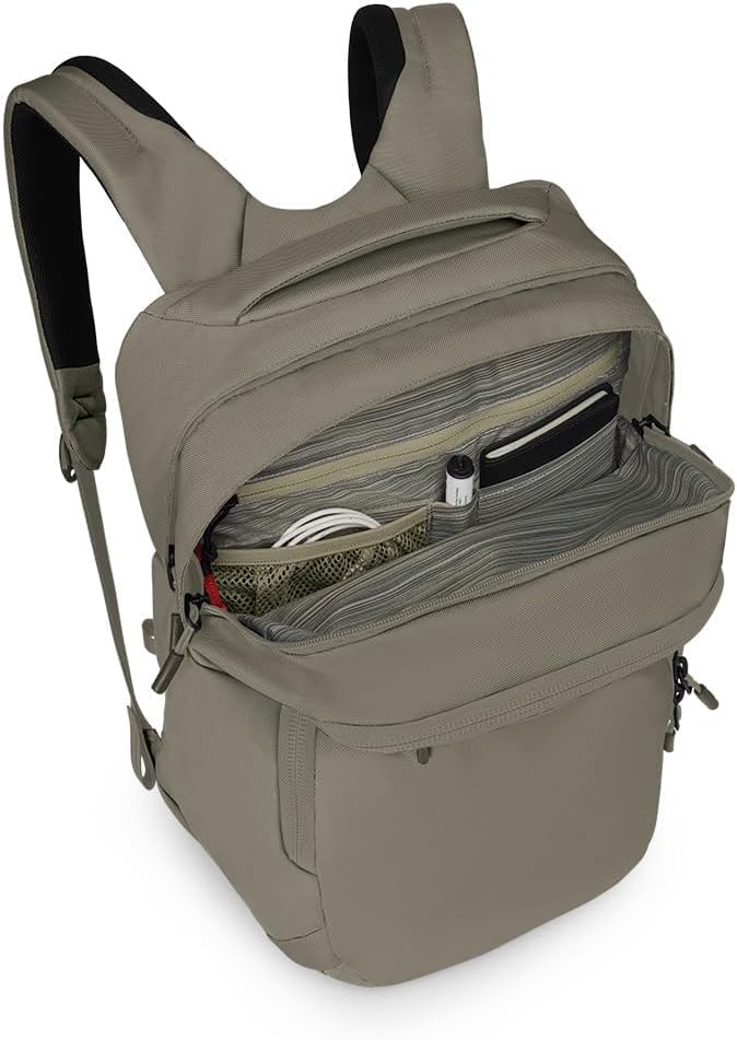 Osprey Aoede 21L Commuter Airspeed Backpack, Tan Concrete - color: Tan Concrete