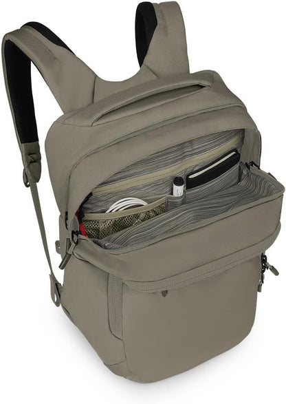 Osprey Aoede 21L Commuter Airspeed Backpack, Tan Concrete - color: Tan Concrete