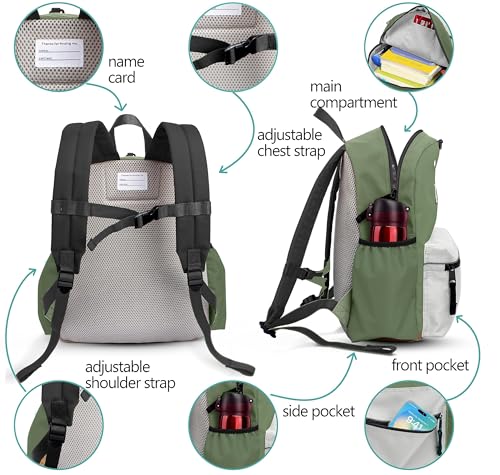 atgark Toddler Backpack for Boys Girls 2-5, Preschool Backpack for Boys Girls, Kids Child Kindergarten Backpack, 13" H, Fit Standard Folder - color: A Cactus, style: Ages 2-5 (13" H Fit A4 Folder)