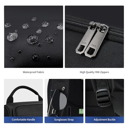 OIWAS Backpack with Laptop Compartment, 15.6 Inch Laptop Backpack for Men with Weight Reduction System, Travel Laptop Backpack with USB Charging Port, RFID Protection Pocket Tech Backpack - style: 23l