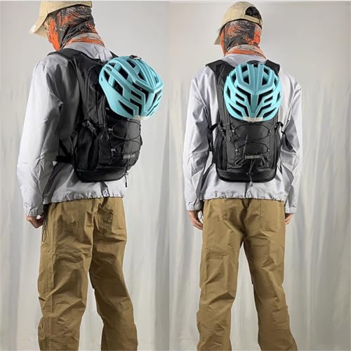 Lightweight Cycling Hydration Backpack,Large Capacity Pack for Travel,Hiking,Climbing,Skiing,Running Daypack for Men Women (Black) - color: Black
