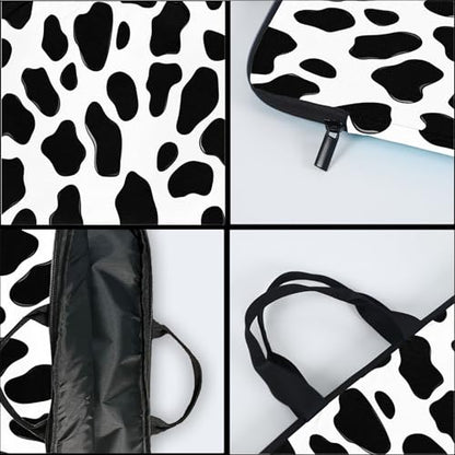 15-Inch Laptop Sleeve – Stylish, Lightweight, Shockproof, Water-Resistant Case for Lenovo, HP, Dell, Asus Notebooks - Cute Cow Pattern - color: Cute Cow Pattern