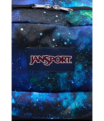 JanSport Crosstown Backpack JS0A47LW AO3 (Blue/F/Men's, Lady's) - color: Cyberspace Galaxy