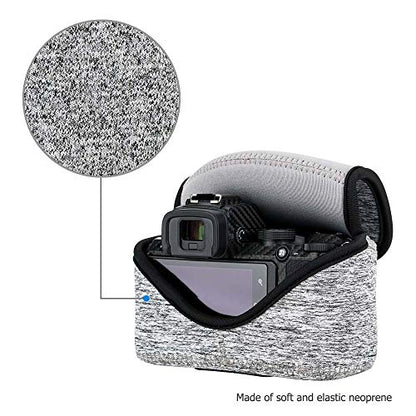 Neoprene Camera Sleeve Case for Nikon Z50II/Sony ZV-E10 II +16-50mm lens - color: Z1BG