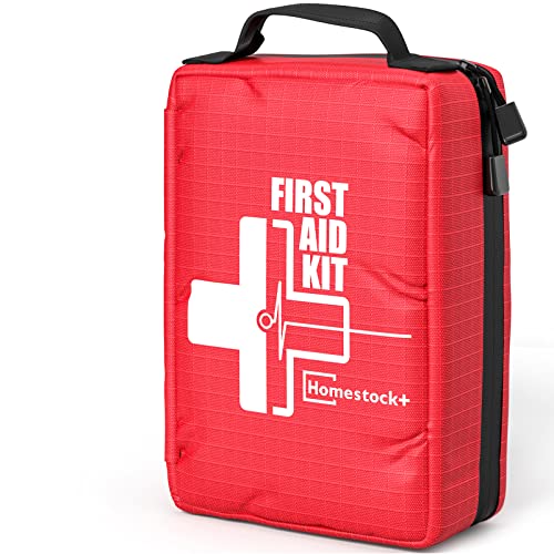 Small First aid Kits,Travel First Aid Kit with Labelled Compartments Molle System Compact Medical Kit for Car, Hiking, Backpacking, Camping, and Cycling - size: Small