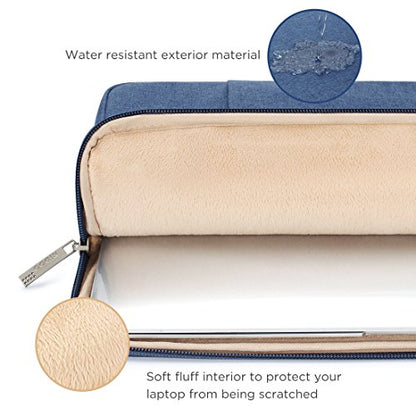 NIDOO 11 Inch 13 Inch Laptop Sleeve Tablet Computer Case Bag for 12.9" 13" iPad Pro M2 M4 / 13" iPad Air M2/ 13" Surface Pro10 9 8 7 X/ 13" MacBook Pro Air/Lenovo ThinkBook 13x / Dell XPS 13 - color: Blue, size: 11.6 Inch / 12 inch New MacBook